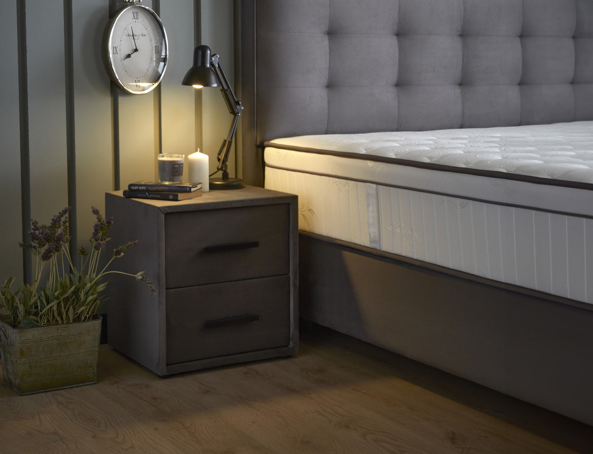 SKYBEDD® Boxspring met opbergruimte Modebedd