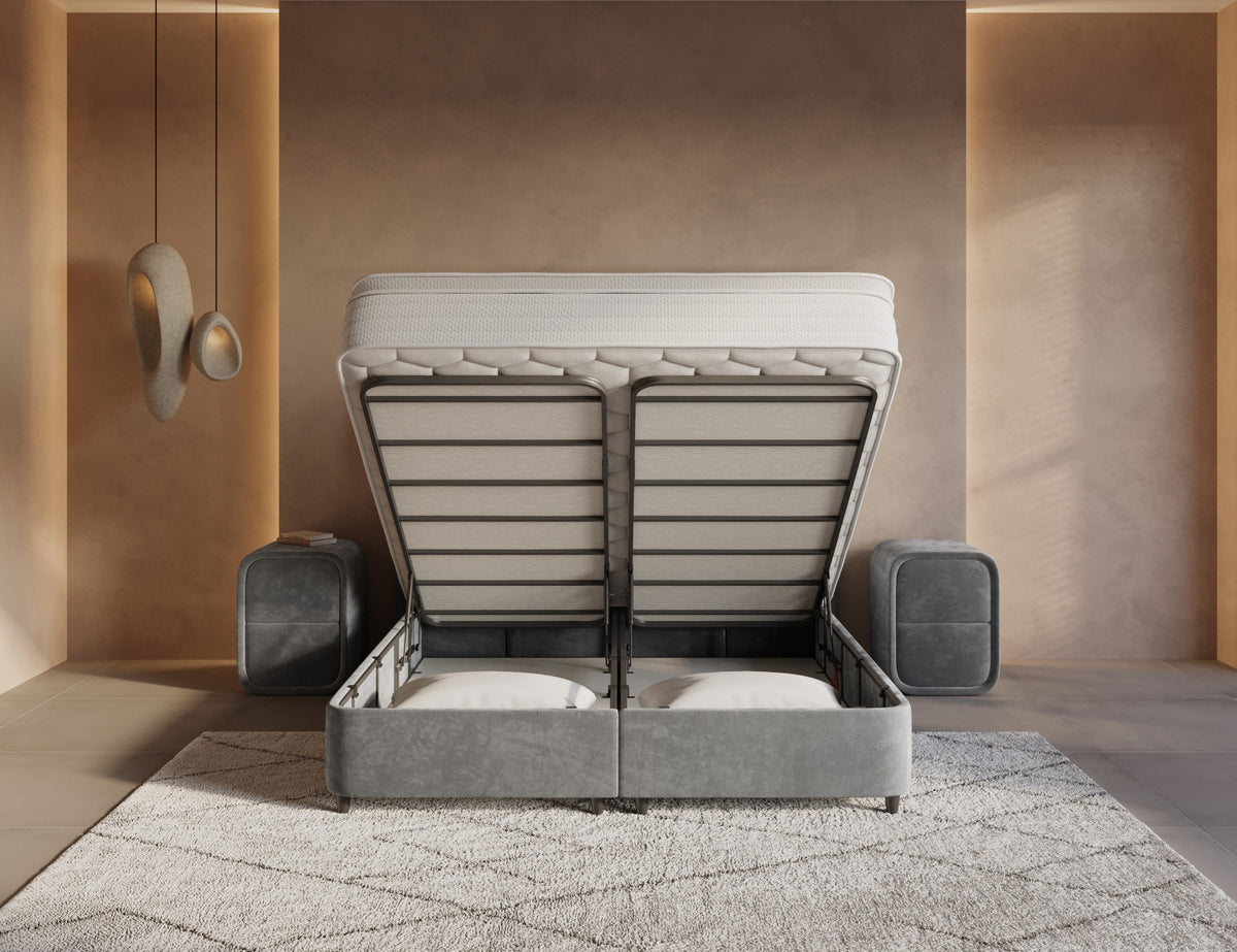 Dreamhouse Opbergboxspring Pearl Antraciet
