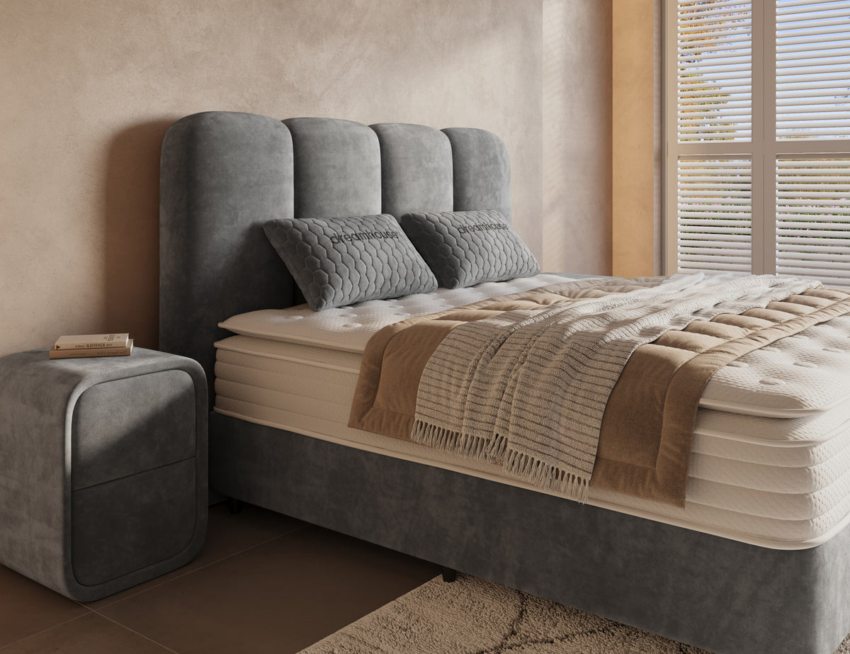 Dreamhouse Opbergboxspring Pearl Antraciet