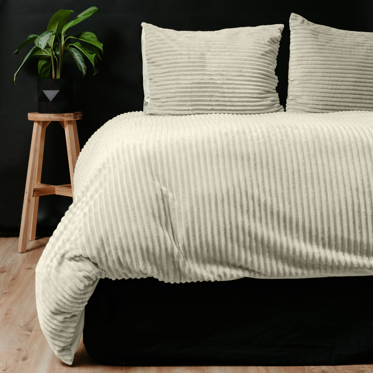 NordDream Obliečka na paplón Rib Teddy Béžová