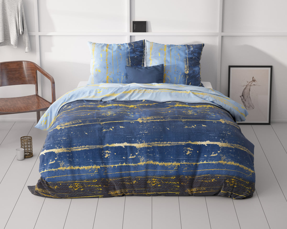 Dekbedovertrek Scratchy Blauw