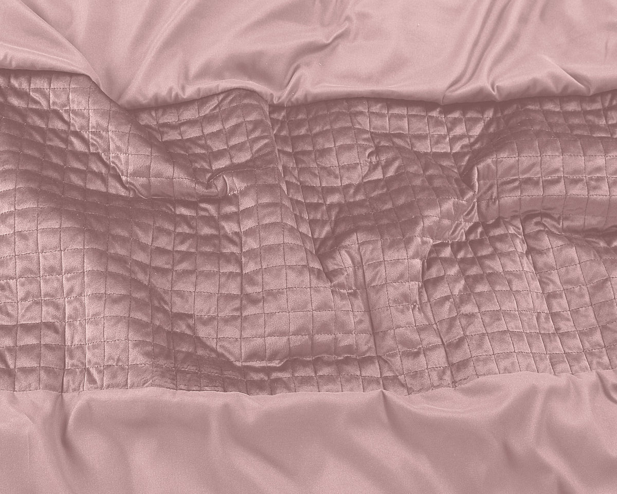 Dekbedovertrek Velvet Band Roze
