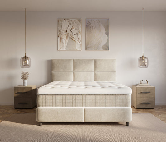 Dreamhouse Verdo Boxspring met Opbergruimte Beige
