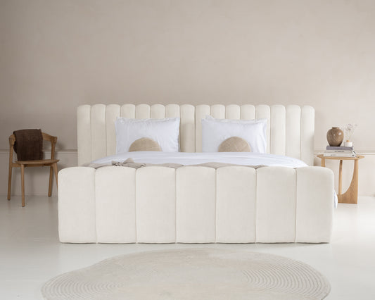 Designbed Adore Chique 160x200 Beige - Zonder Matras