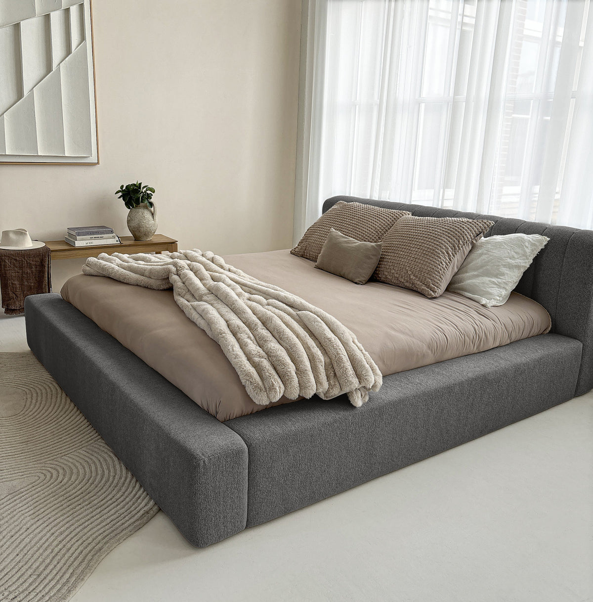 Adore Opberg Edira Antraciet - Zonder Matras