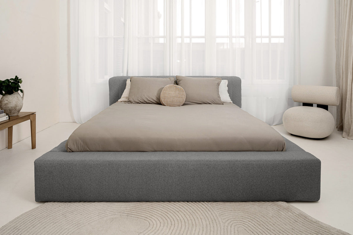 Adore Opberg Edira Antraciet met Hybrid Tencel Pocket Matras