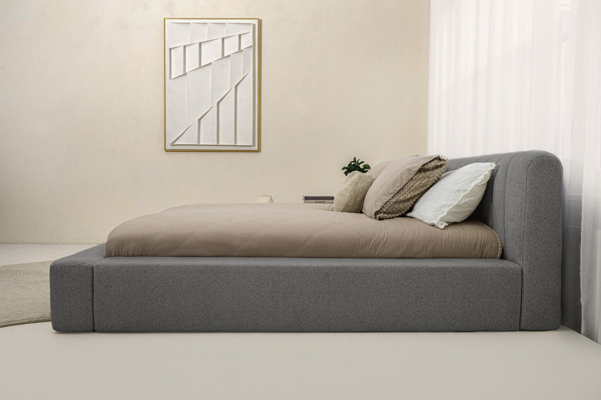 Adore Opberg Edira Antraciet met Hybrid Tencel Pocket Matras