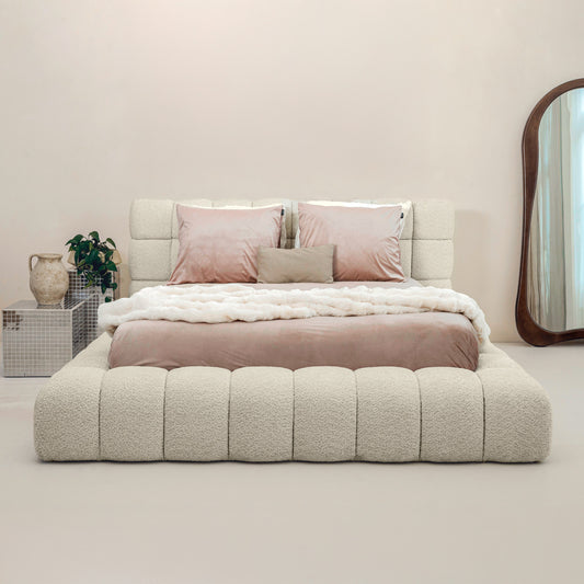 Adore Ruby Bouclé Beige - Zonder Matras