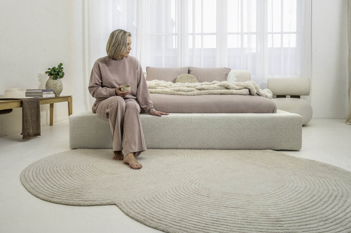 Adore Opberg Edira Beige met Hybrid Tencel Pocket Matras