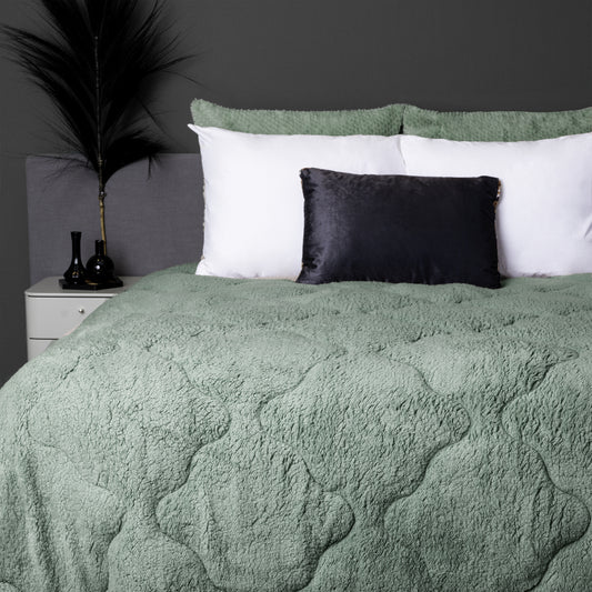 NordDream Teddy Dekbed - Groen