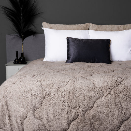 NordDream Teddy Dekbed - Taupe