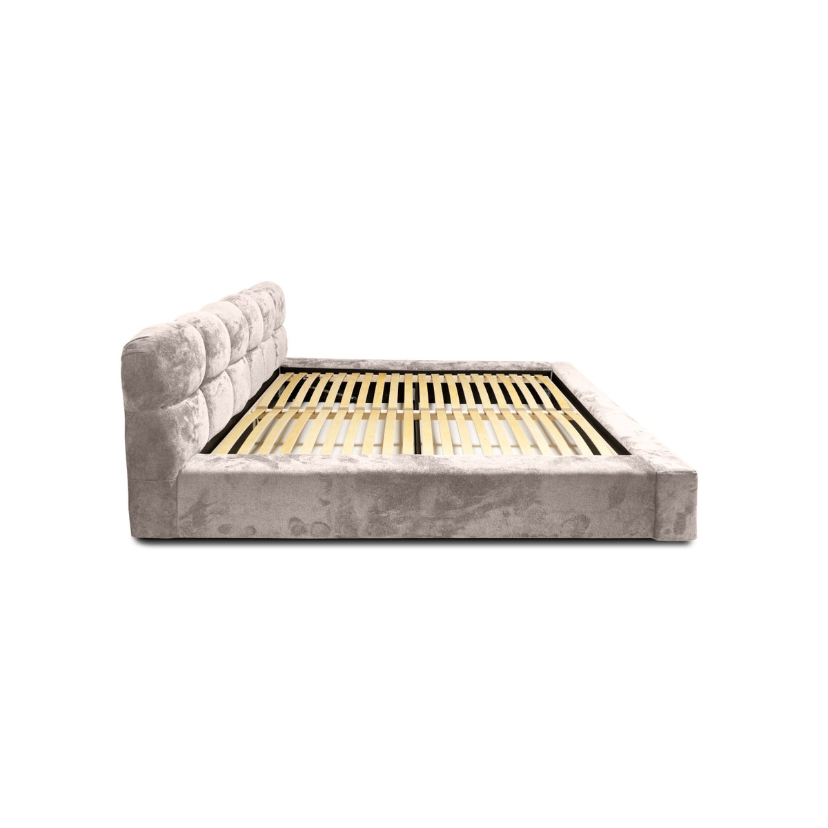 Adore Opberg Houston Grijs met Hybrid Tencel Pocket Matras
