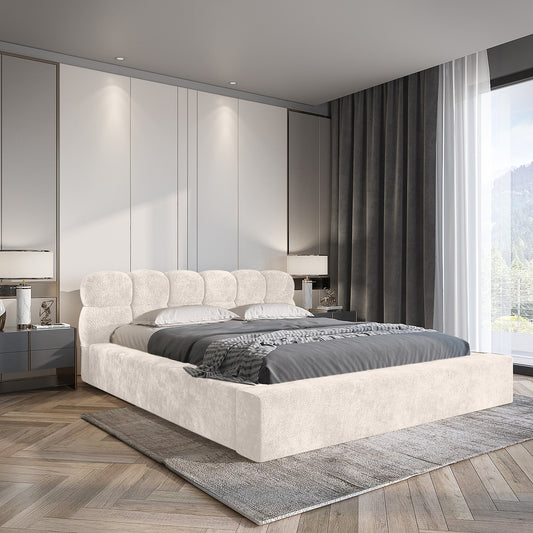 Adore Opberg Houston Beige met Hybrid Tencel Pocket Matras