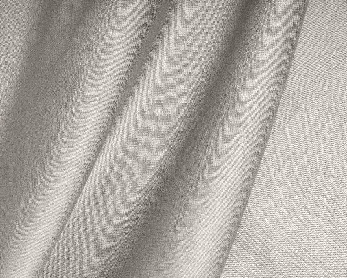 Splittopper Satijn Hoeslaken Creme