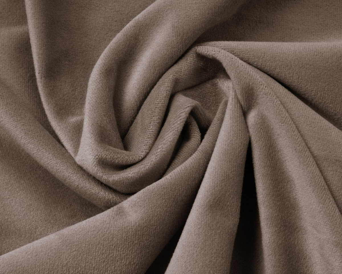 Velvet Hoeslaken Taupe