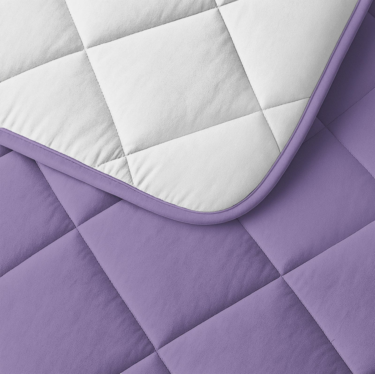 Lazy Dekbed Uni Beige - Lavendel Met Kussenslopen