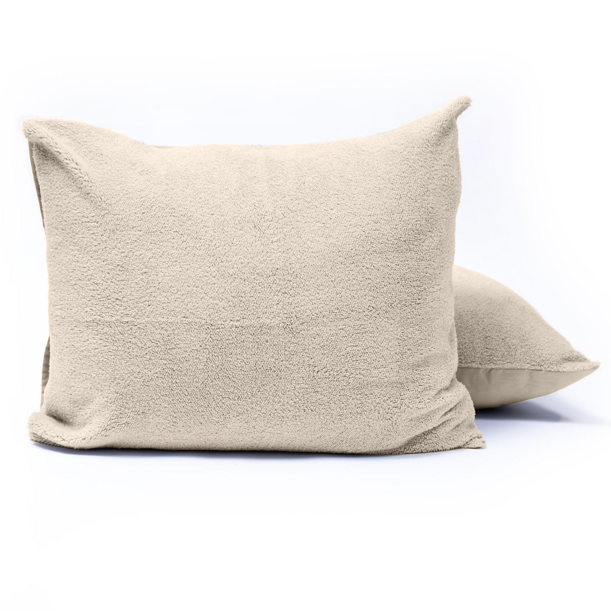 Teddy kussenslopen 2pack Creme