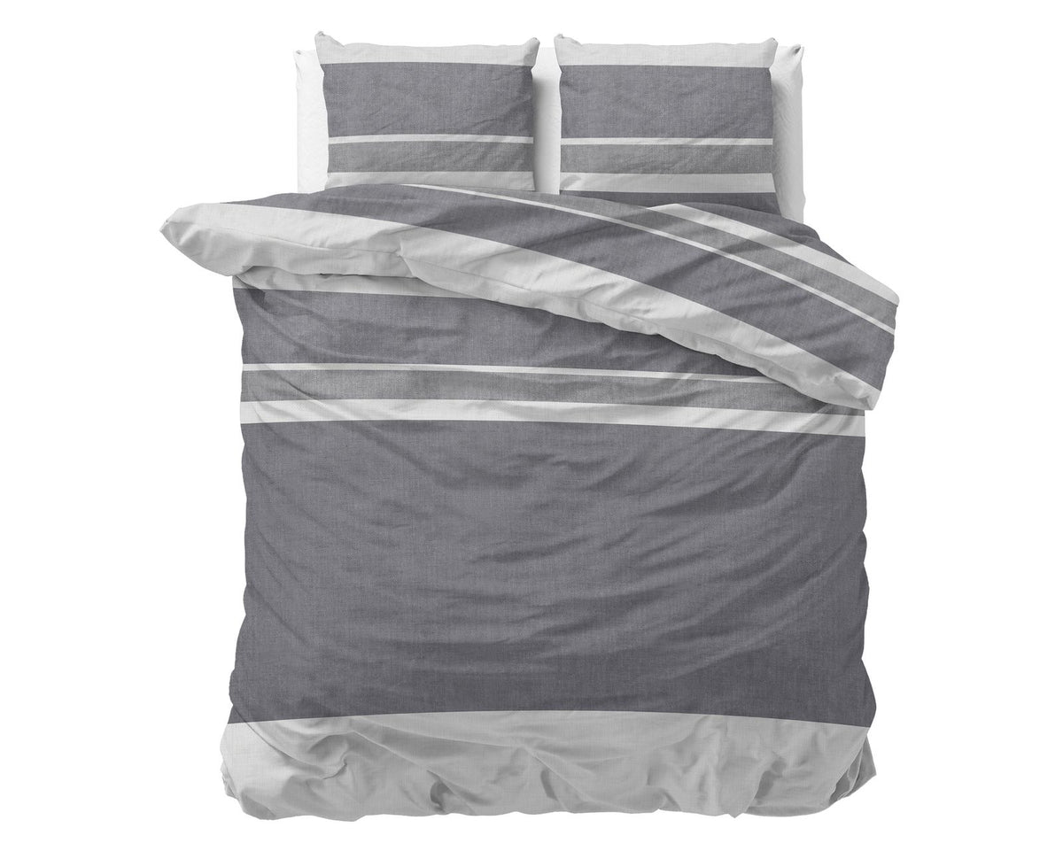 Dekbedovertrek DH Flanel Skylar Anthracite