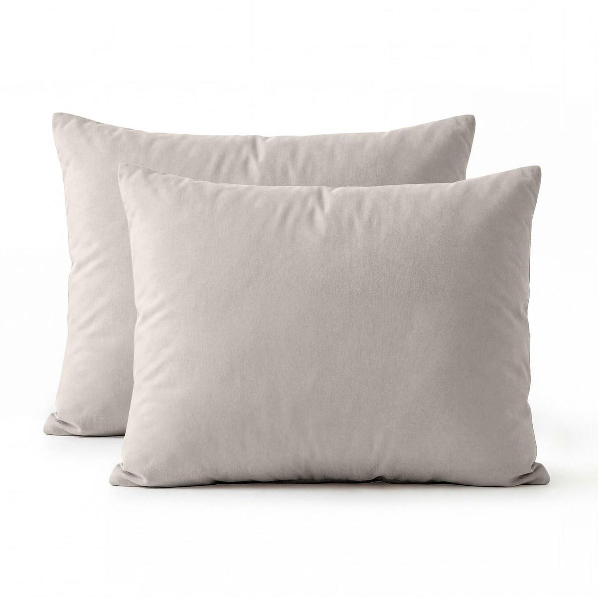 Lazy Kussensloop Percale 2Pack Taupe