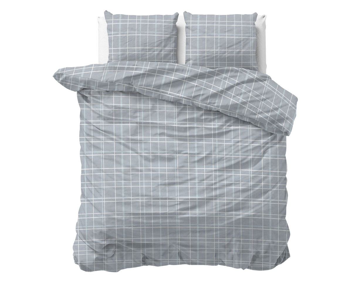 Dekbedovertrek Flanel Seva Blauw