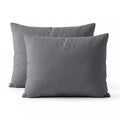 Lazy Kussensloop Percale 2Pack Antraciet