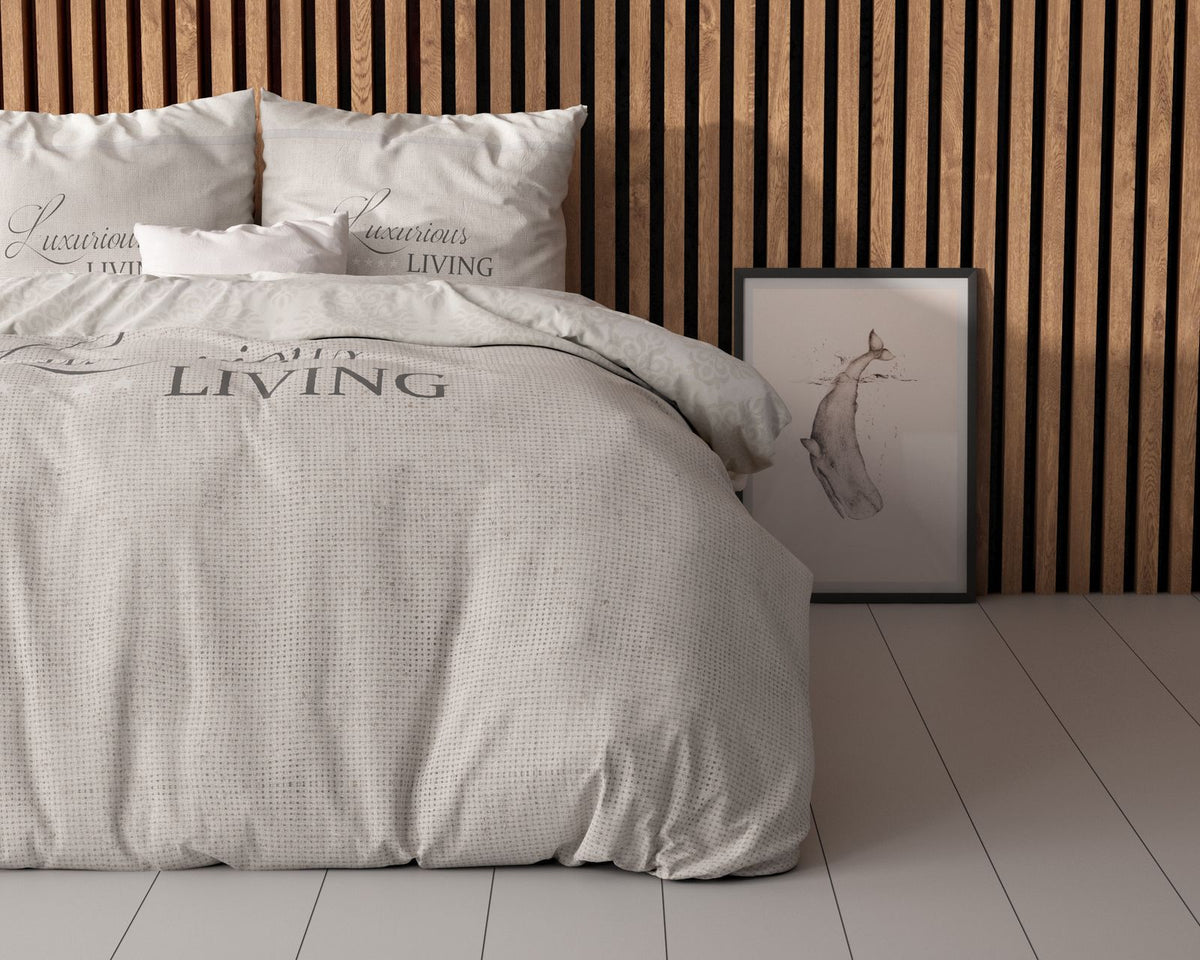 Dekbedovertrek Luxurious Living Zand
