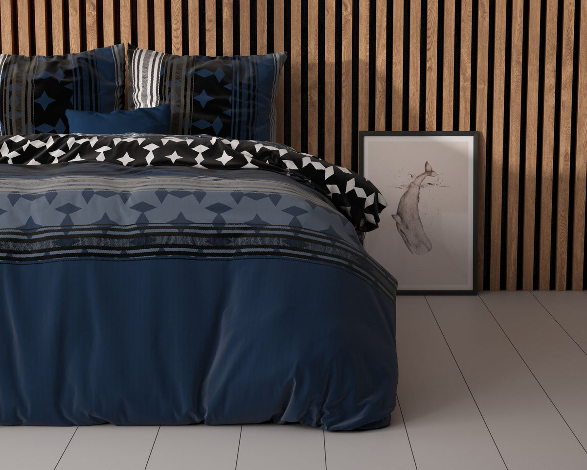 Dekbedovertrek Scanda Navy