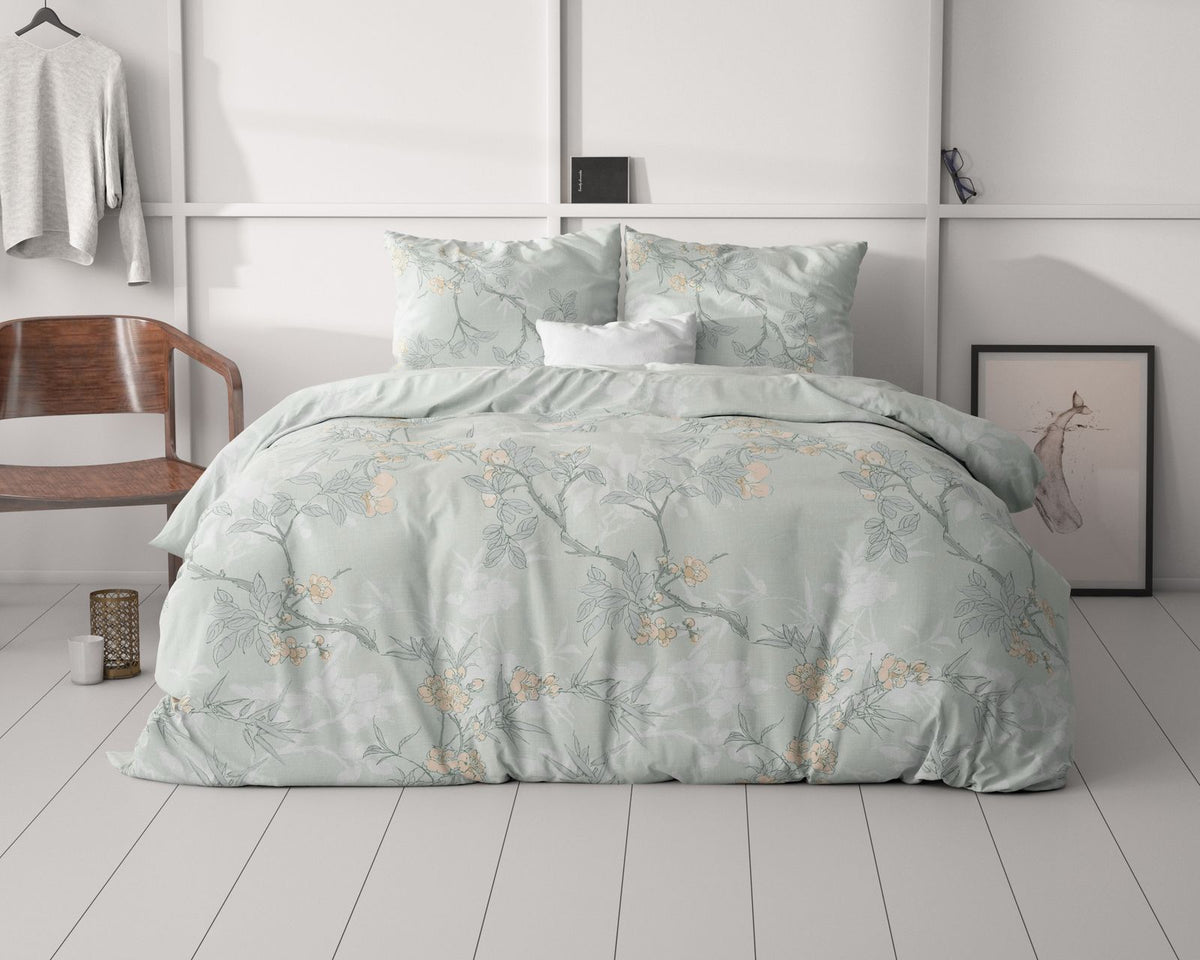Dekbedovertrek Blossom Blauw