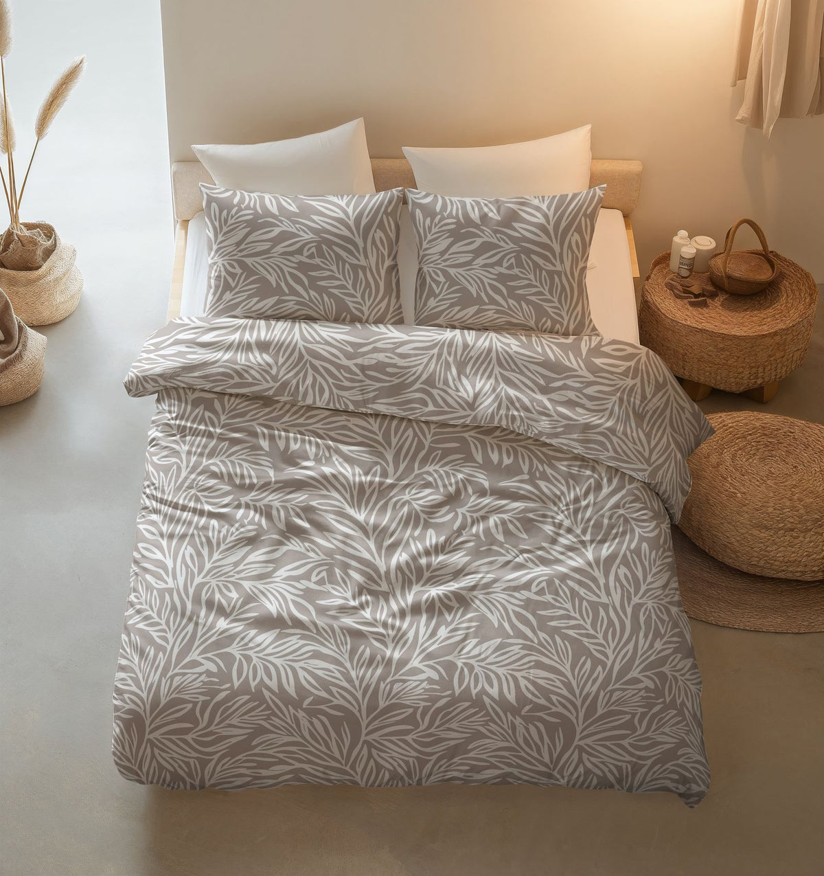 Dekbedovertrek Breeze Taupe