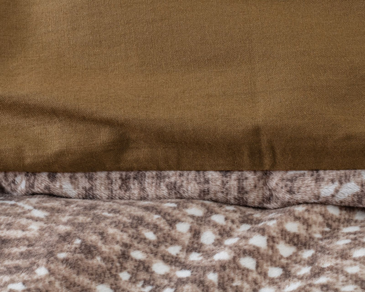 Dekbedovertrek Signature Velvet Katoen Aria Bruin