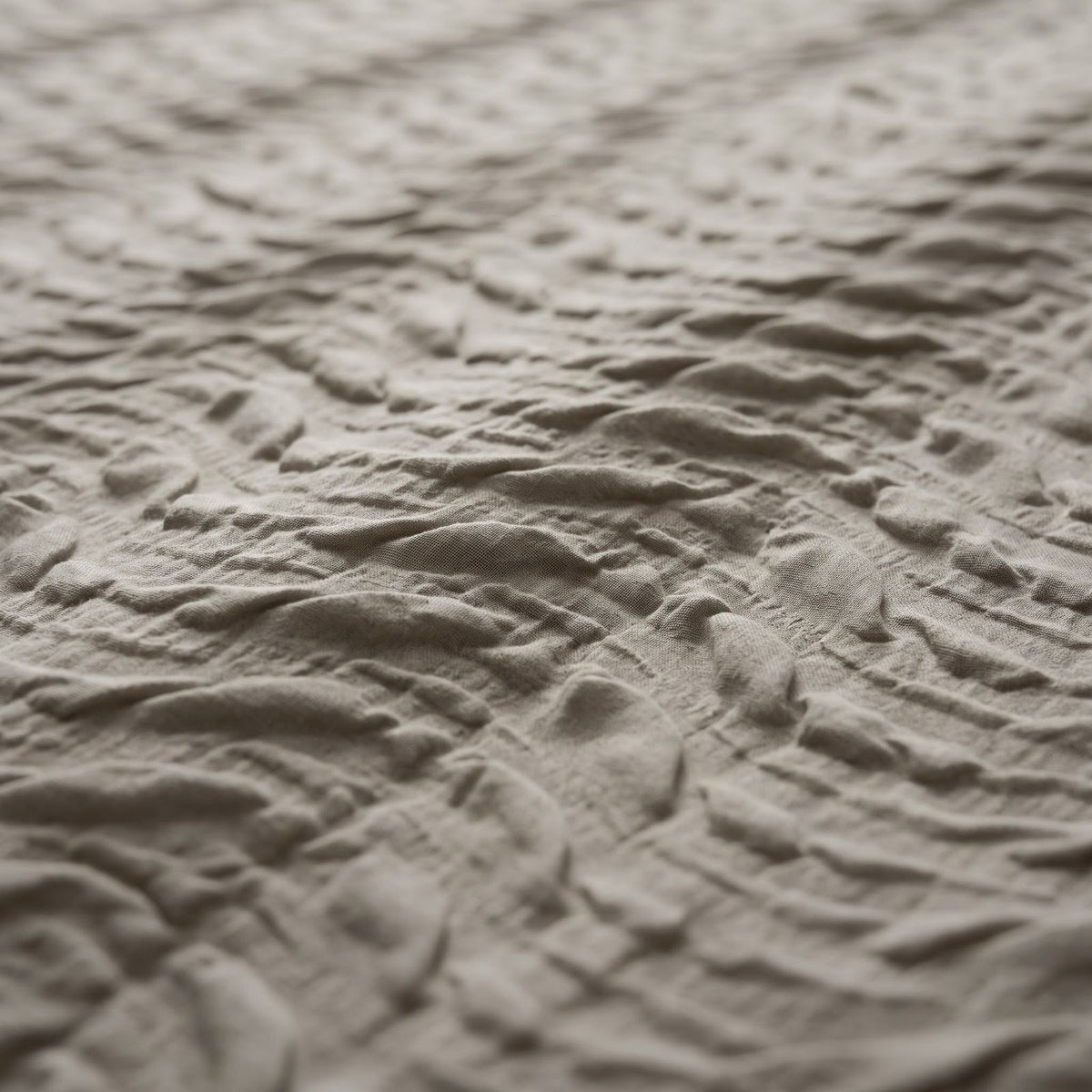 Dekbedovertrek Curve 3D Taupe/Grijs