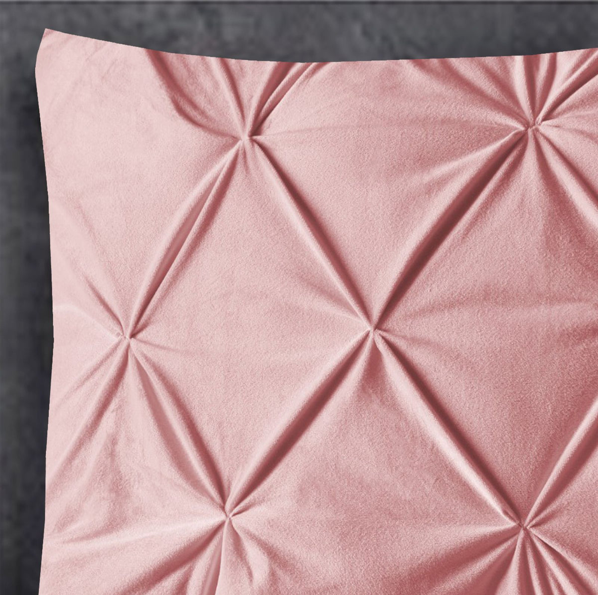 Velvet Pintuck 2pack kussenslopen Roze