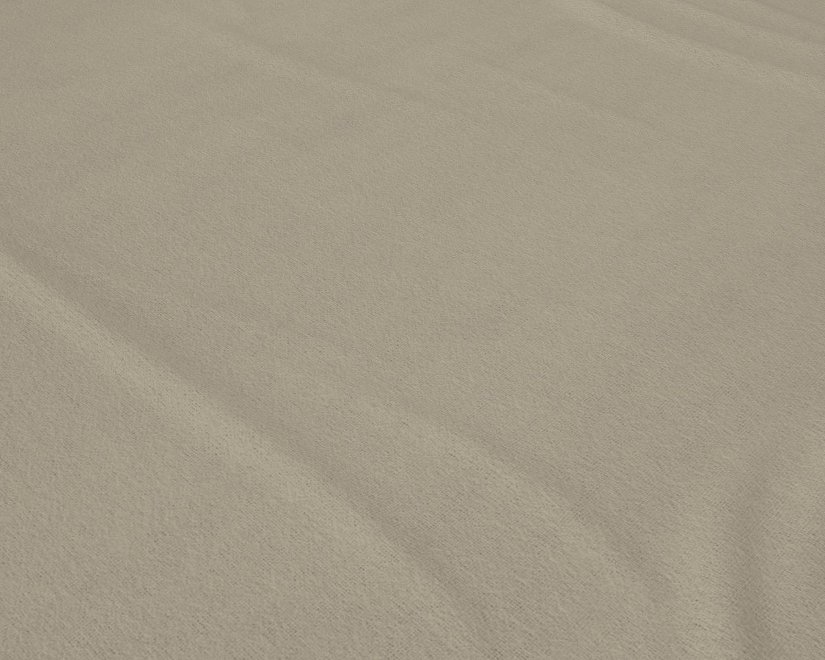 Flanel 2 in 1 Kussenslopen Taupe