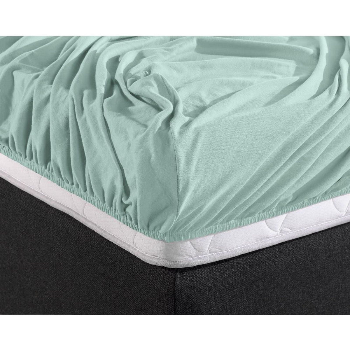 Dubbel Jersey 220 gr. Hoeslaken Pastel Blauw