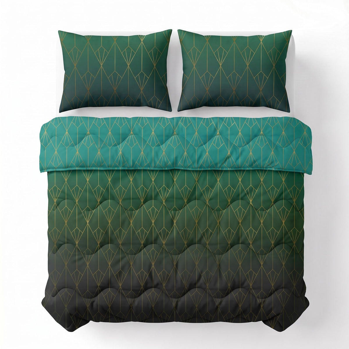 Lazy Dekbed Bowen Groen