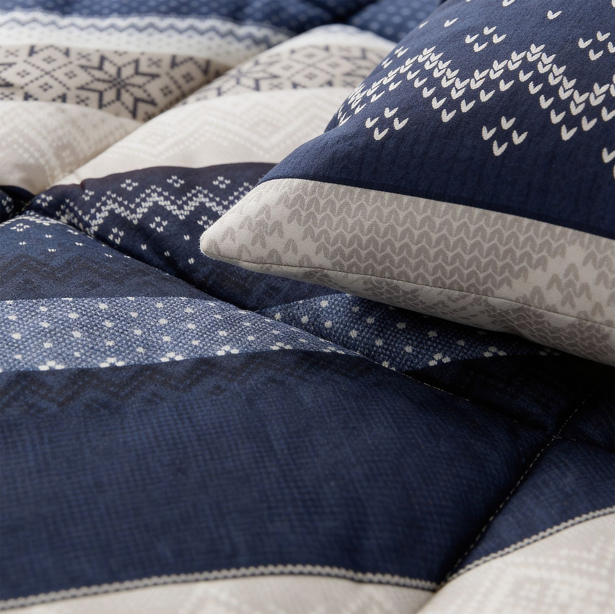 Lazy Dekbed Elisabeth Navy Met Kussenslopen