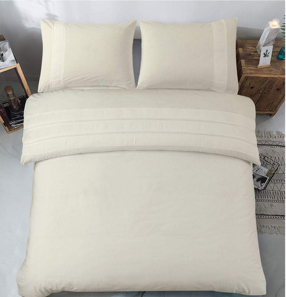 Dekbedovertrek Bali Creme