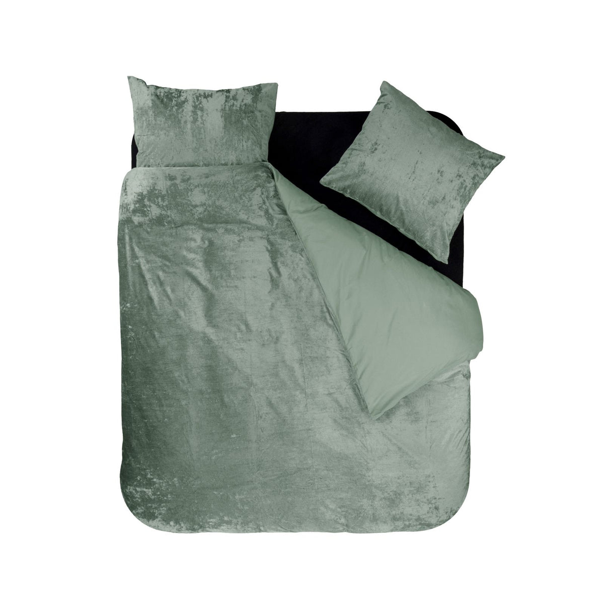Dekbedovertrek Crystal Velvet Pistachio Groen