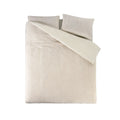 NordDream Bettbezug Chevron Teddy Creme