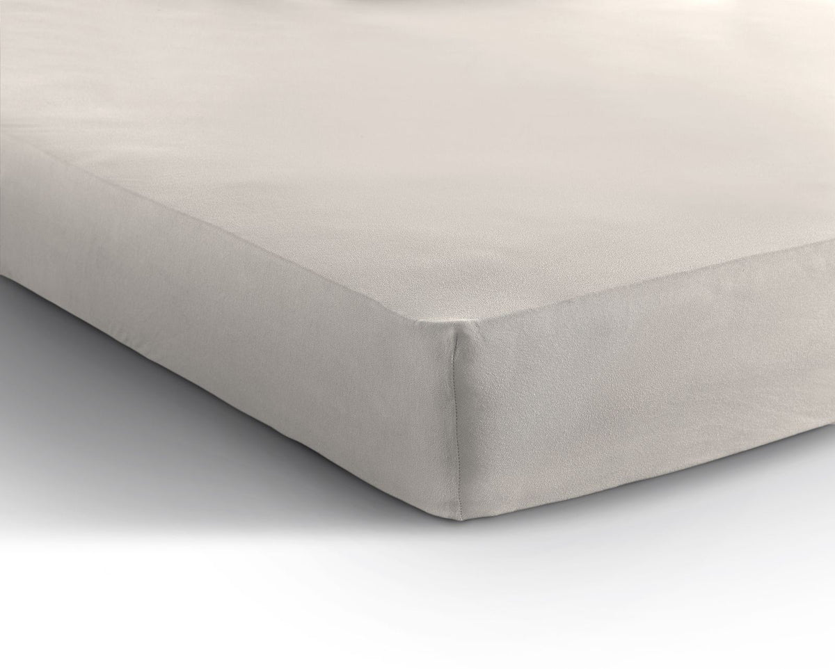 Enkel Jersey 135 gr. Hoeslaken Creme