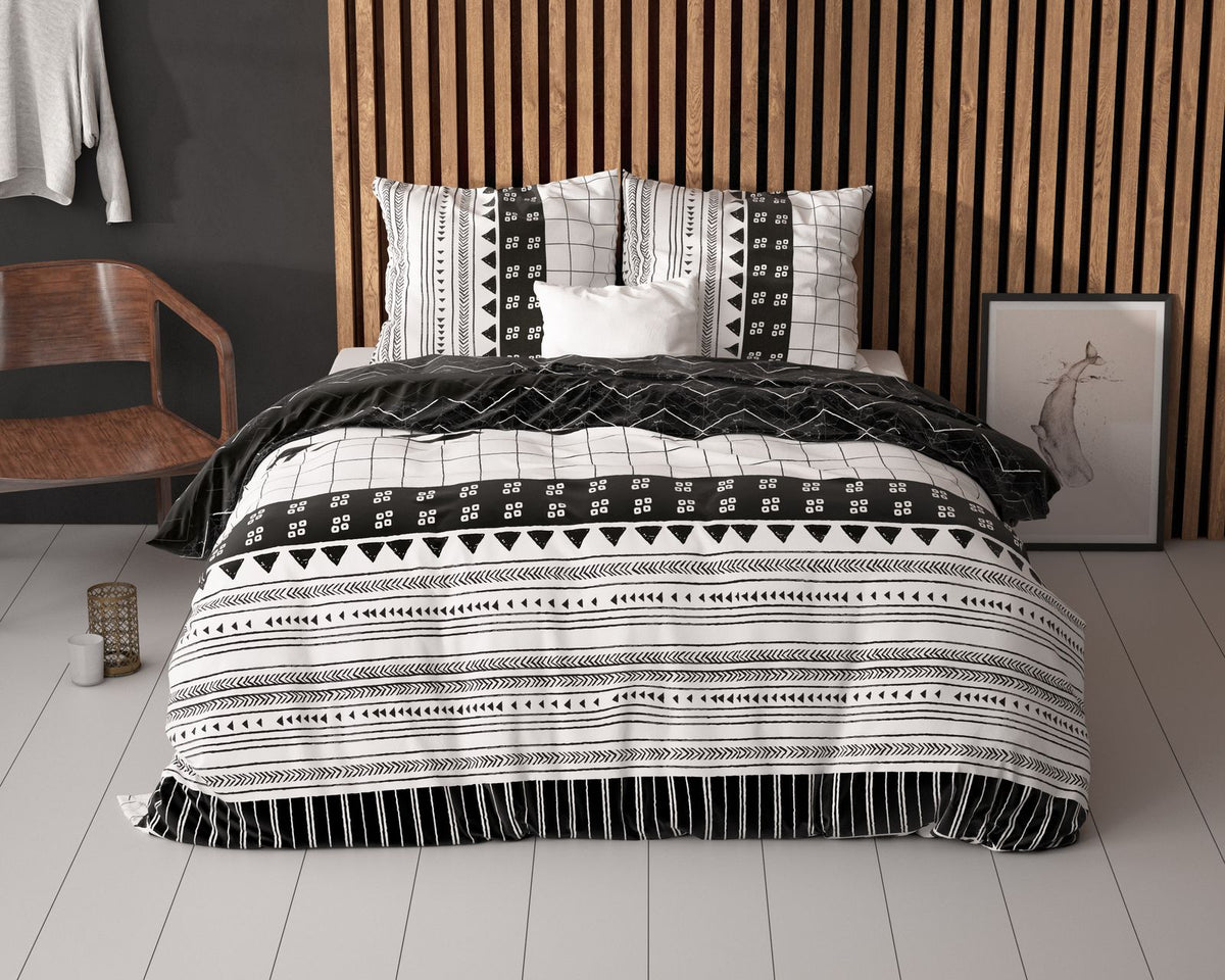 Dekbedovertrek Artic Stripe Wit