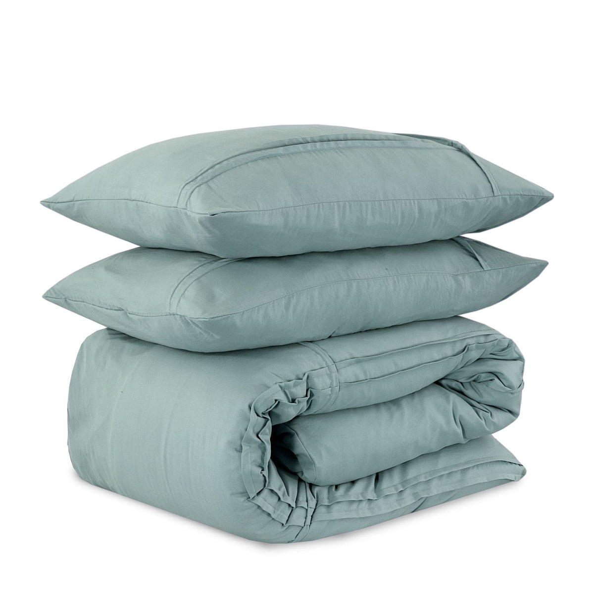 Dekbedovertrek Washed Tufted Groen