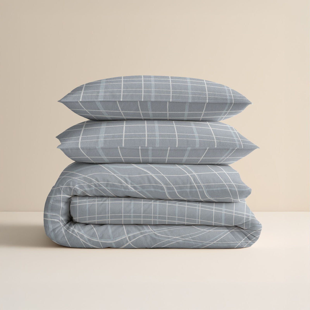 Dekbedovertrek Flanel Seva Blauw