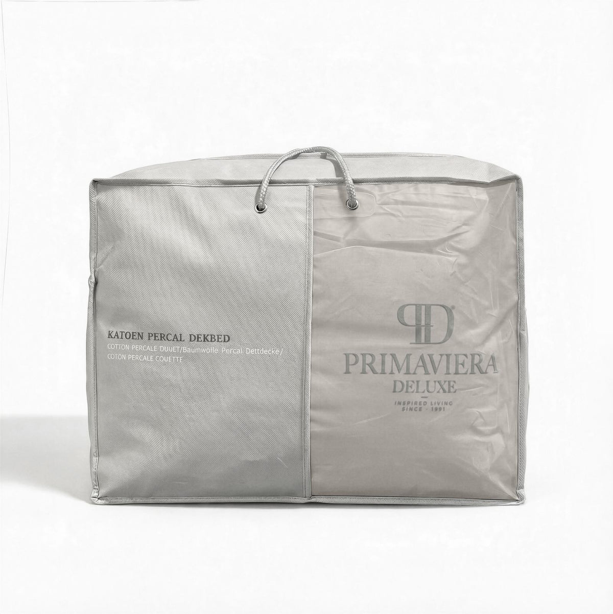 Lazy Dekbed Percale Taupe