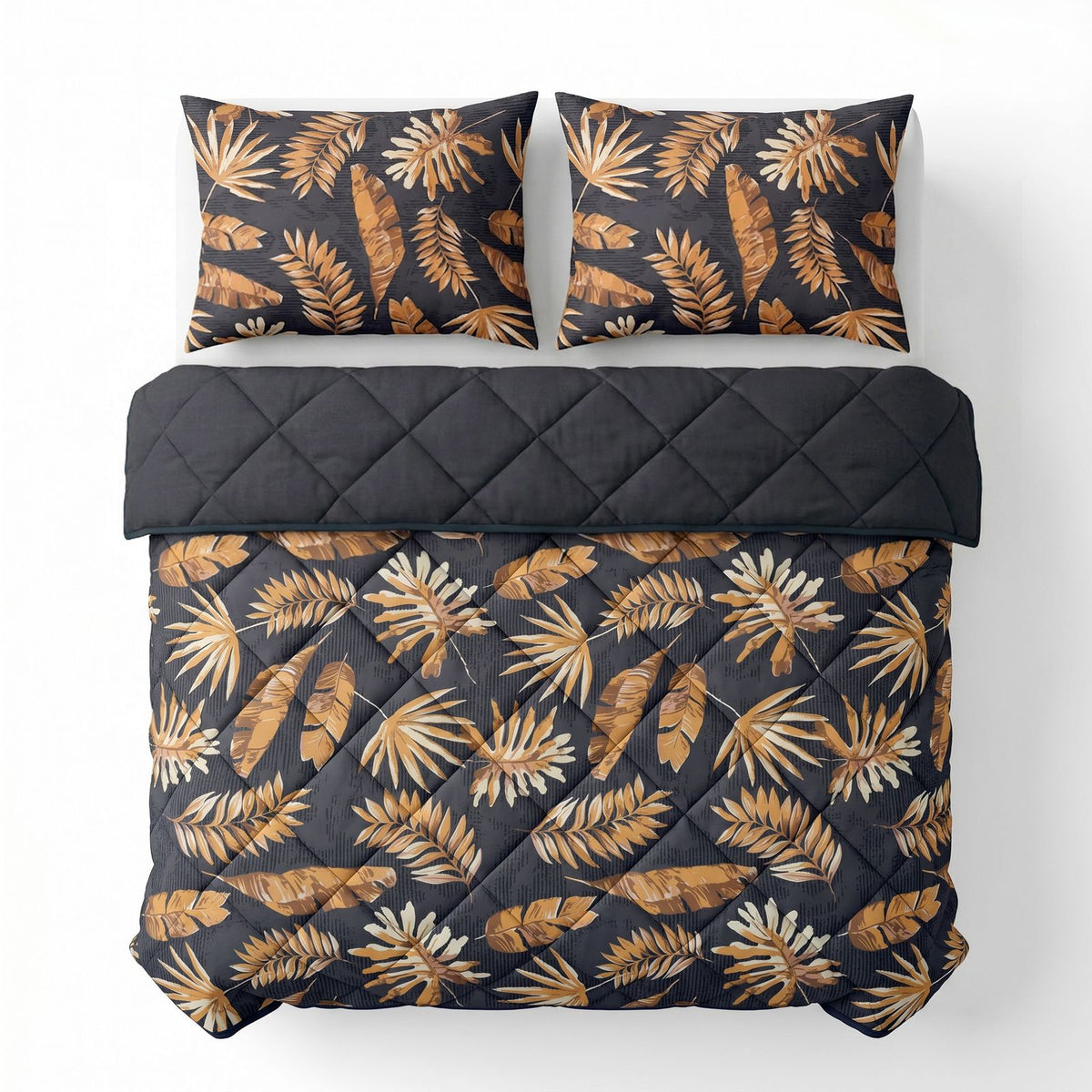 Lazy Dekbed Luisa Zwart Met Kussenslopen