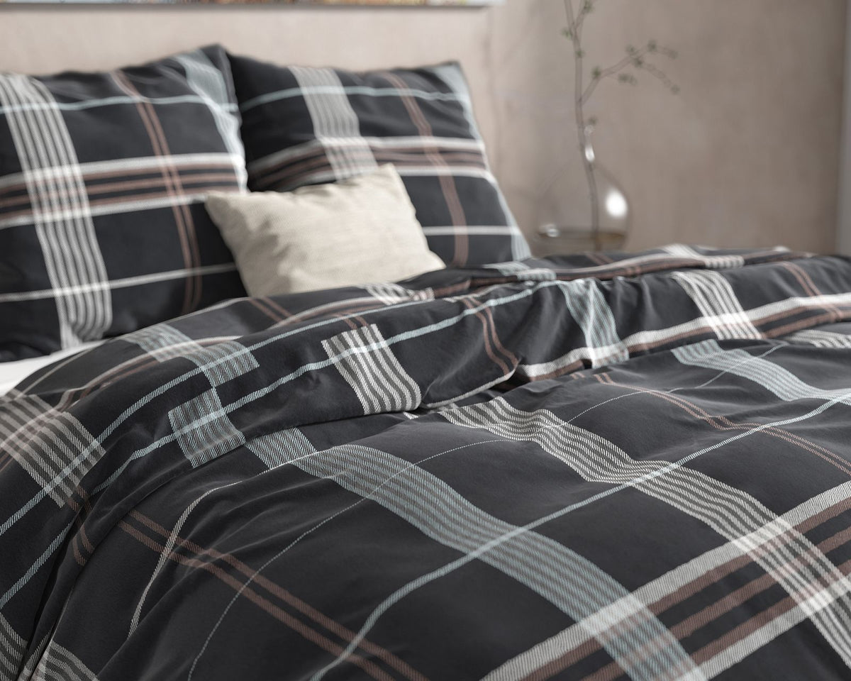 Dekbedovertrek DH Flanel Bruce Taupe