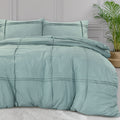 Dekbedovertrek Washed Tufted Groen