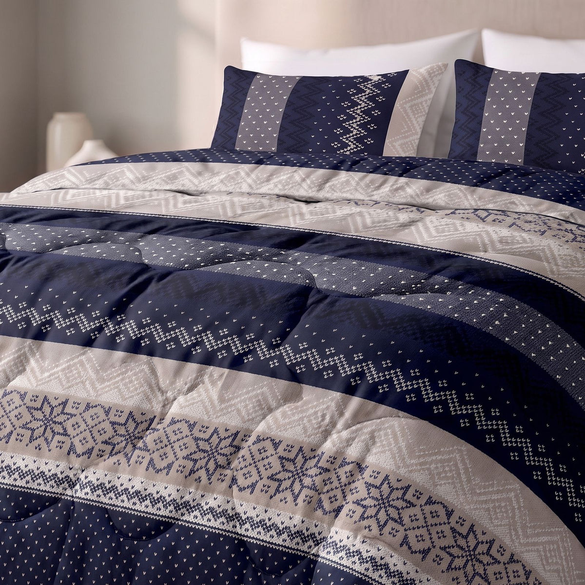 Lazy Dekbed Elisabeth Navy