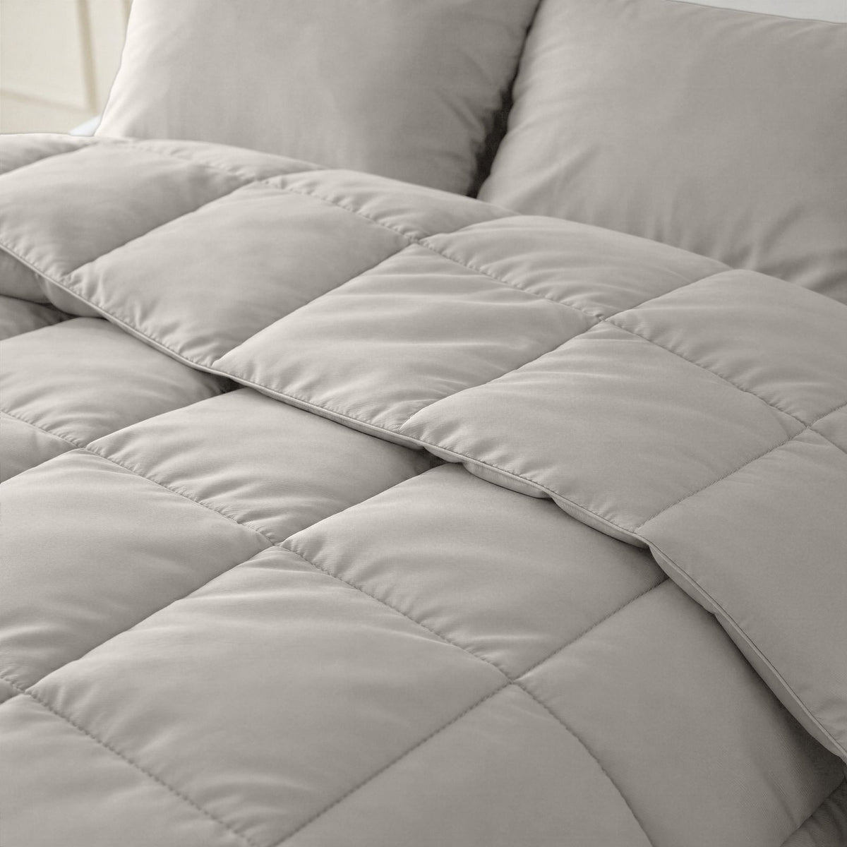 Lazy Dekbed Percale Taupe