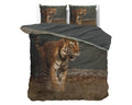 Dekbedovertrek Nature Tiger Taupe